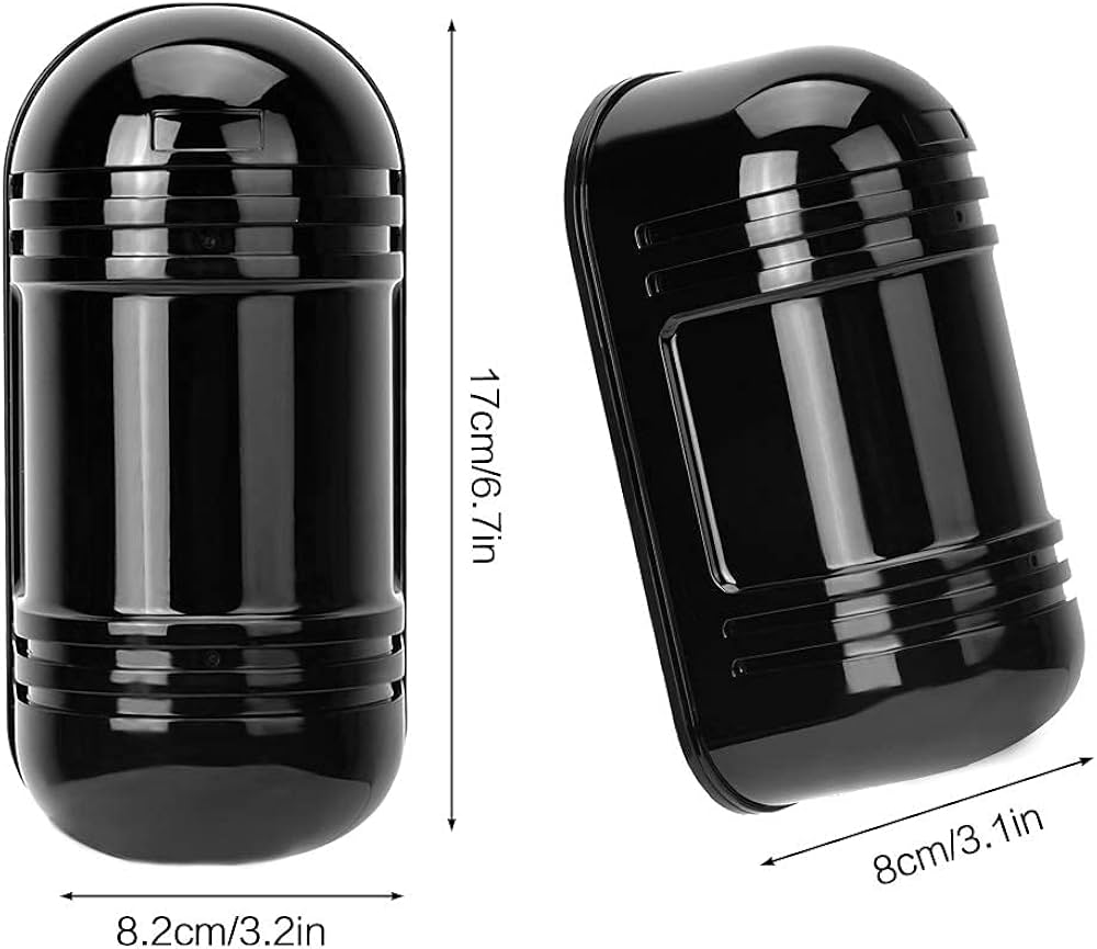 51Ozv-cmDzL._AC_UF1000,1000_QL80_ BARRIERE INFRA-ROUGE EXTERIEUR 2 FAISSEAUX 100M – Image 1