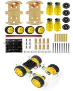 4WSD SMARTCAR CHASSIS /ROBOTCAR/TRAKING CAR – Image 2