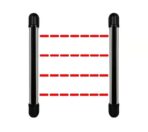 BARRIERE INFRA-ROUGE EXTERIEUR 4 FAISSEAUX 20M