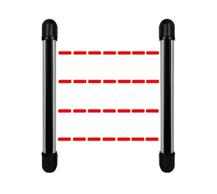 HJKG BARRIERE INFRA-ROUGE EXTERIEUR 4 FAISSEAUX 20M – Image 1